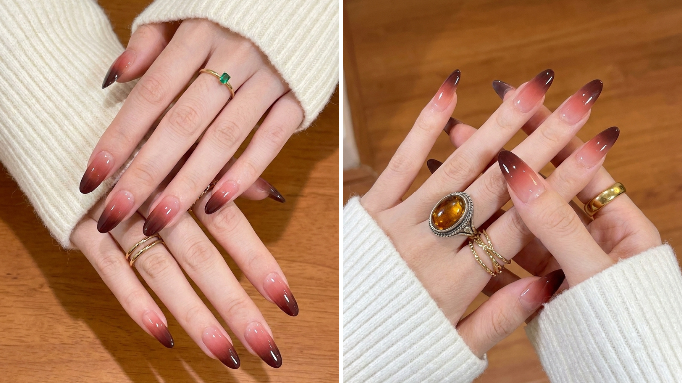 red spring nails ideas