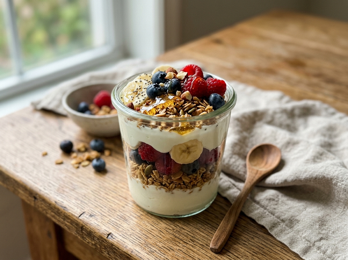 Creamy Greek Yogurt Parfait
