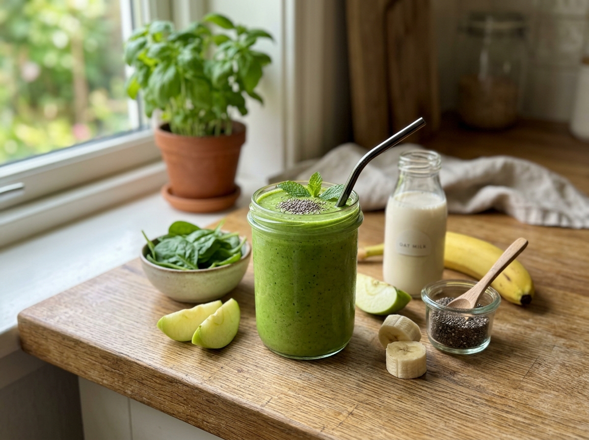 Green Smoothie for a Fresh Start