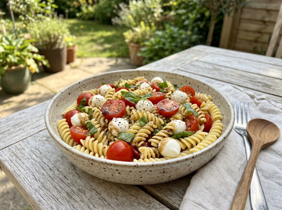 Caprese Pasta Summer Salad