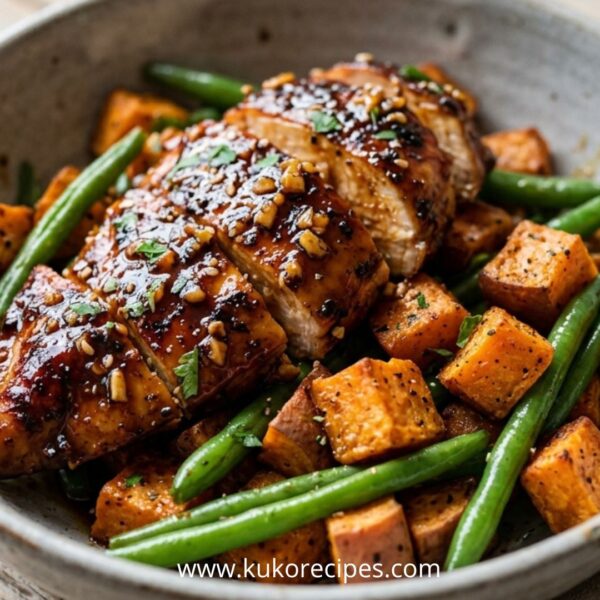 Honey Garlic Chicken and Sweet Potato Recipe for a Quick and Delicious Dinner